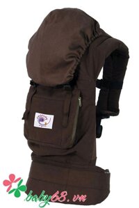 Địu em bé Organic Baby Carrier màu nâu