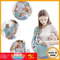 Địu em bé sơ sinh cho bé dưới 3 tuổi đa chức năng chất liệu thoáng khí E355