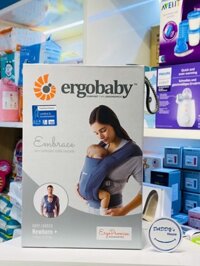 Địu Ergobaby Embrace - Oxford Blue (0 - 24m)