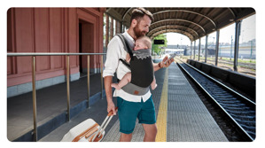 Địu Milo Kinderkraft