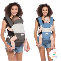 Địu ngồi cao cấp siêu mềm 4 tư thế Comfybaby HC003