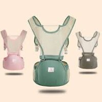 Địu ngồi mùa hè Happy Walk 809 siêu nhẹ siêu thoáng mát