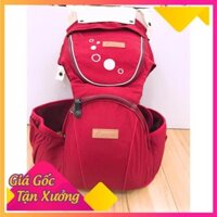 Địu ngồi trẻ em Aimama Hàn Quốc - Hàng chính hãng có đỡ cổ full hộp