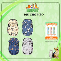 Địu thú cưng đi dạo, Balo địu chó mèo nhiều mẫu dễ thương đủ size - BI PET