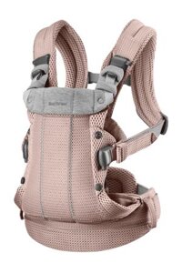 Địu Trẻ Em Baby Bjorn Baby Carrier Harmony - Màu Dusty Pink