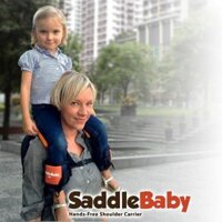 Địu trẻ em trên vai, saddlebaby ,saddle baby, ghế ngồi trên cổ, địu vai cho bé , ghế trẻ em