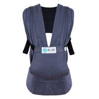 Địu vải BUBI Gen 3 (35% cotton, màu xám chì, size L)