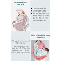 Địu vải, khăn che cho em bé