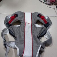 Địu vải lưới babybjorn xám trắng cho bé ms10