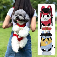 Địu vận chuyển chó mèo chất liệu vải lưới canvas thoáng khí cao cấp, Địu chó/Địu mèo - 4pets oficial