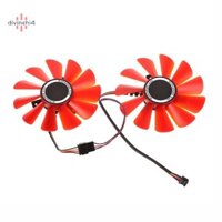 Divinehi4 Mới Đường Kính 87MM RX-570-RS RX-580-RS FDC10U12S9-C Cho RX570 RX580 Card Đồ Họa Video Làm Mát Như Quạt Thay Thế Đẹp