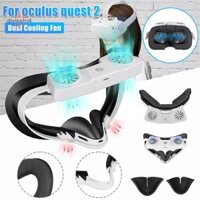 Divinehi4  Quạt làm mát Giao diện mặt lưu thông không khí Giảm ống kính phun sương cho phụ kiện Quest 2 Đẹp