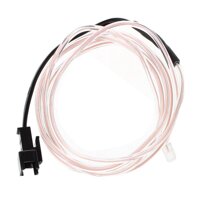 DIY Decoration 12V Auto Car Interior LED EL Wire Rope Tube Neon Light Line white