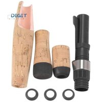 Diy Fishing Rod Xây dựng hoặc sửa chữa Composite Cork Handle Grip Reel Seat