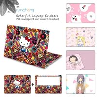 Diy Laptop Miếng Dán Da Hình Học Đơn Giản Vỏ Chất Liệu Chống Thấm Nước PVC Thích Hợp Cho Trang Trí 12 / 13 / 14 / 15 / 17 Inch