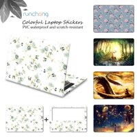 Diy Laptop Miếng Dán Da Hình Học Đơn Giản Vỏ Chất Liệu Chống Thấm Nước PVC Thích Hợp Cho Trang Trí 12 / 13 / 14 / 15 / 17 Inch