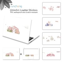 Diy Laptop Miếng Dán Da Hình Học Đơn Giản Vỏ Chất Liệu Chống Thấm Nước PVC Thích Hợp Cho Trang Trí 12 / 13 / 14 / 15 / 17 Inch