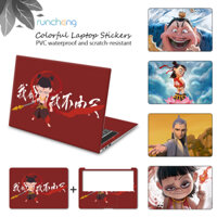 Diy Laptop Miếng Dán Da Hình Học Đơn Giản Vỏ Chất Liệu Chống Thấm Nước PVC Thích Hợp Cho Trang Trí 12 / 13 / 14 / 15 / 17 Inch