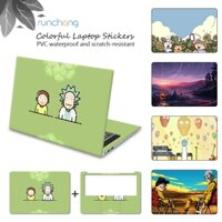 Diy Laptop Miếng Dán Da Hình Học Đơn Giản Vỏ Chất Liệu Chống Thấm Nước PVC Thích Hợp Cho Trang Trí 12 / 13 / 14 / 15 / 17 Inch