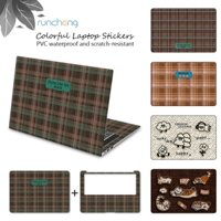 Diy Laptop Miếng Dán Da Hình Học Đơn Giản Vỏ Chất Liệu Chống Thấm Nước PVC Thích Hợp Cho Trang Trí 12 / 13 / 14 / 15 / 17 Inch