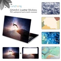 Diy Laptop Miếng Dán Da Hình Học Đơn Giản Vỏ Chất Liệu Chống Thấm Nước PVC Thích Hợp Cho Trang Trí 12 / 13 / 14 / 15 / 17 Inch