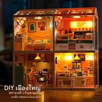 Diy Mini Nhà Búp Bê Bằng Gỗ Ngôi Nhà Nhỏ 3D Xếp Hình Lắp Ráp Mô Hình Xây Dựng Nhà Trang Trí Phòng Ngủ Với Nội Thất Nhà Búp Bê Quà Tặng