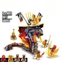 DIY Quà tặng Phantom ninjago Rồng cho bé trai gái đồ chơi trẻ em Mô hình Lắp ráp Khối xây dựng DIY Quà tặng