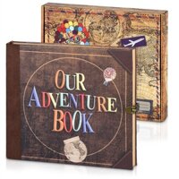 DIY Travel Photo Album 146Page Journal Adventure Book Handmade Album Memory Scrapbook Wedding Kỷ niệm chuyến du lịch Album ảnh