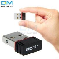 diymore Bộ chuyển đổi USB 2.0 không dây tốc độ 150Mbps Mini diymore LAN WiFi 802.11b / g / n 150M Đèn LED 2.4GHz WPA / WPA2 20MHz / 40MHz Nhiều BSSID