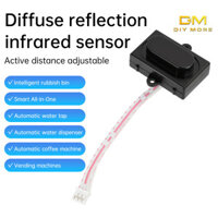 Diymore DC 5V cảm biến phản xạ khuếch tán hồng ngoại công tắc tiệm cận gương đèn pha vòi công tắc cảm biến cơ thể con người