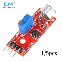 diymore Mô-đun Cảm Biến Phát Hiện Âm Thanh Giọng Nói Độ Nhạy Cao 4 Chân KY037 Bộ Phát Micrô Xe Robot Thông Minh Cho Arduino Bộ Tự Làm