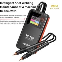 Diymore TK-10B Màn Hình Màu Tích Hợp Máy Hàn Điểm 18650 Pin Lithium Di Động Xung Kép 5000mAh Di Động Điểm Máy Hàn