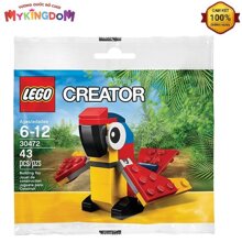 Bộ xếp hình Vẹt sặc sỡ Lego Creator 30472