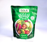DJ&A Veggie Crisps Original snack rau củ quả sấy giòn ăn liền 330g (10/26)