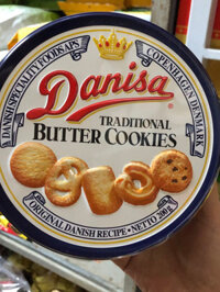 [DJFHS] Bánh Danisa hộp sắt 200g - Bánh Lu - SHOP THU QUÂN