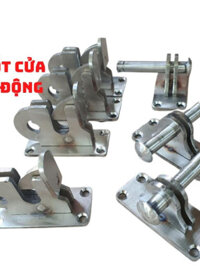 [DJFHS] Chốt cửa tự động tự gài , Tự Đóng Tự Sập Lại, Có Lỗ Móc Ổ Khóa Cố Định Lắp Đặt Dễ Dàng Phù