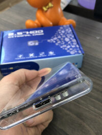 [DJFHS] Hộp Đựng Ổ Cứng Di Động Trong Suốt 2.5 Inch chuẩn kết nối usb 3.0