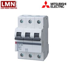 Cầu dao MCB Mitsubishi BH-D6 C N - 6A 6kA 3P