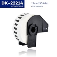 DK22214 Nhiệt Băng Keo Giấy 50 Mm * 30.48 M Cho Anh Trai Ruy Băng Máy In