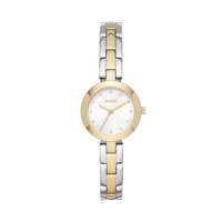 DKNY Women's City Link Quartz Watch with Stainless Steel Strap, Two-Tone, 10 (Model: NY2918)