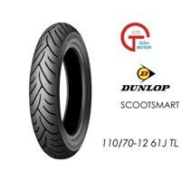 Dl - Lốp Dunlop 110 70 - 12 Scootsmart Tl 61J_ Xe Yamaha Grander