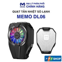 DL06 quạt tản nhiệt sò lạnh chính hãng Memo bản nâng cấp của Memo DL01