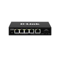 DLink DMS-F106TS Switch 5 Port 2.5Gb màu đen vỏ sắt Bộ chuyển mạch để bàn 5 cổng 2.5G và 1 cổng 10Gb SFP+ quản lý web 12727