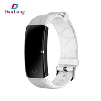 Dlong E58 Bluetooth Vòng Tay Thông Minh Dây Đeo Tay Thể Thao Đồng Hồ Đo Nhịp Tim Huyết Áp Thông Minh Cổ Tay