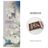 DLong Thể Thao 183*65 cm Yoga Chăn Di Động chống trơn trượt Mồ Hôi Absoption Du Lịch Kéo Tay BiTi Trải thảm Tập Yoga Thể Dục khăn