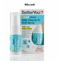 Dlux d3 - vitamin d3 dạng xịt của Anh 0 - 3 tuổi - BM3