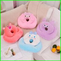 Dly Sanrio Kuromi Winnie the Pooh Lotso dâu tây cổ gấu gối che cổ bảo vệ du lịch Nội thất ô tô 1