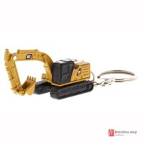 Dm CAT D8T Theo Dõi Loại Máy Kéo Móc Khóa Sâu Bướm 320 Dây Xích Máy Xúc Làm Móc Chìa Khóa Xây Dựng Xe Mô Hình Móc Chìa Khóa Đồ Trang Trí