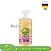 dmBio Bánh gạo hạt lanh hữu cơ