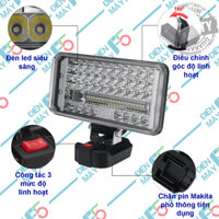 DMF5 Đèn LED dùng pin máy khoan 18V - 21V siêu sáng (Chung chân pin Makita 18V LXT - Không kèm pin)